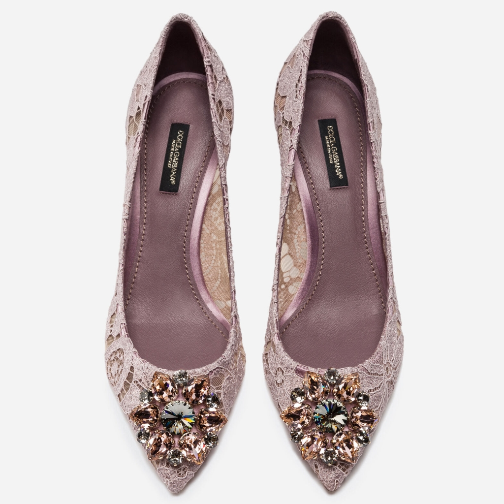 Dolce & Gabbana | Shoes | Dolce Gabbana Lace Heels | Poshmark